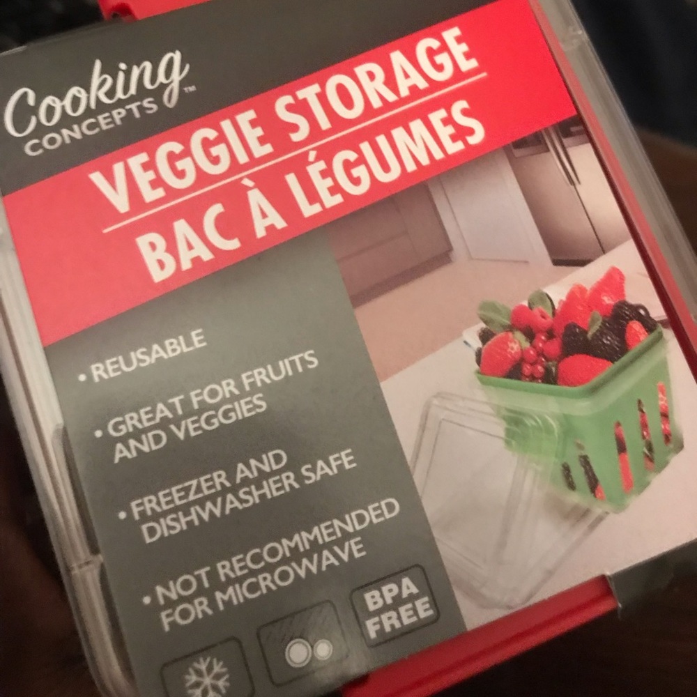 3 Veggie Storage Container - Picture 3 of 9